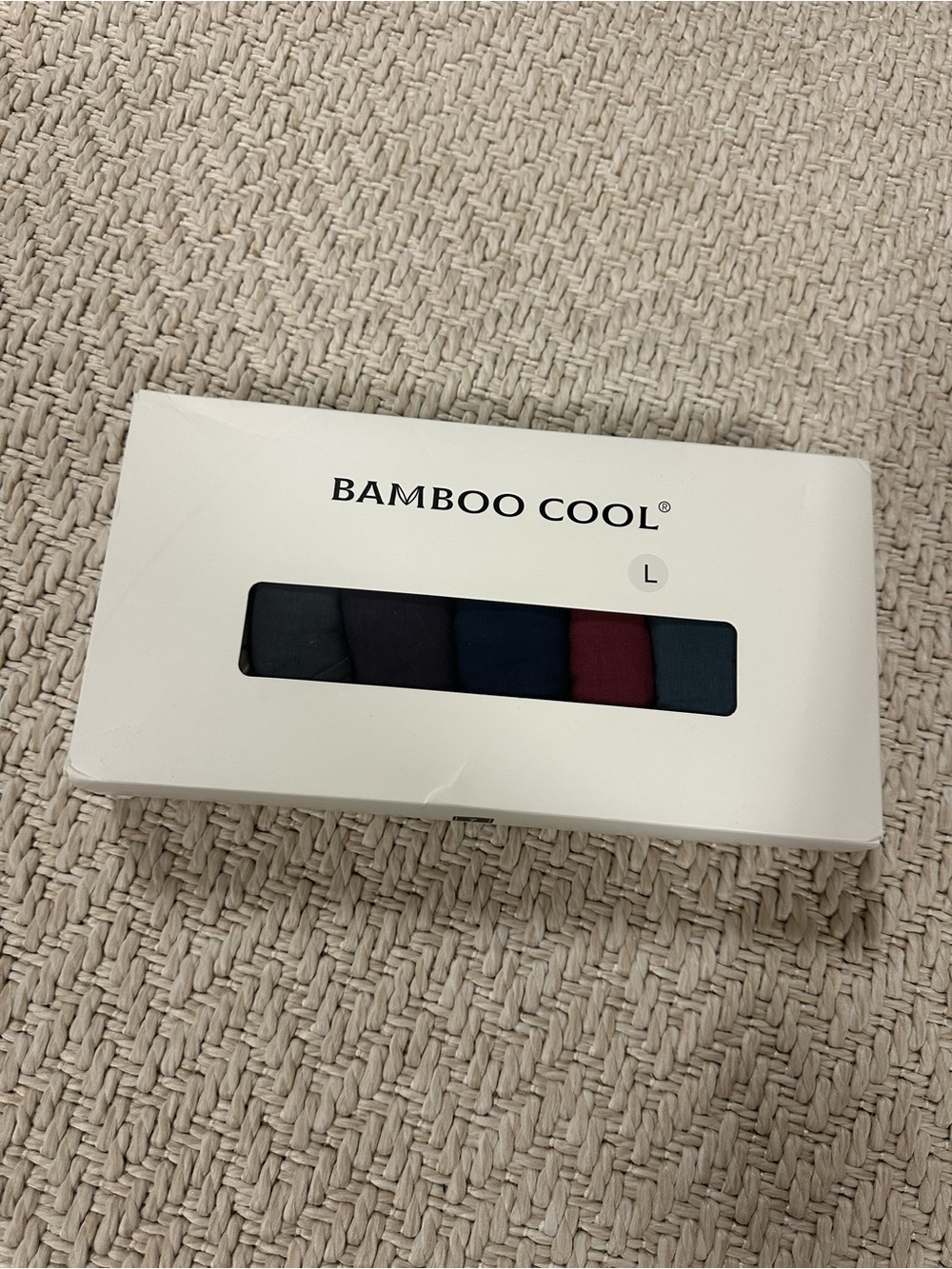 BAMBOO Cool Men's Boxer Briefs - (Pack of 7) Large